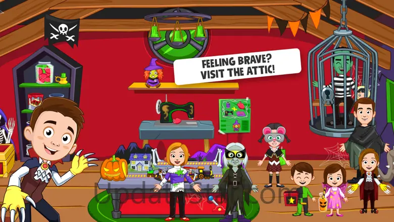 My Town: Halloween Ghost games 3.07