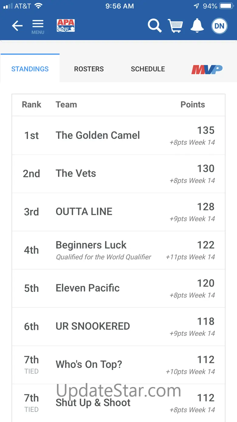 APA Pool League 3.18.25
