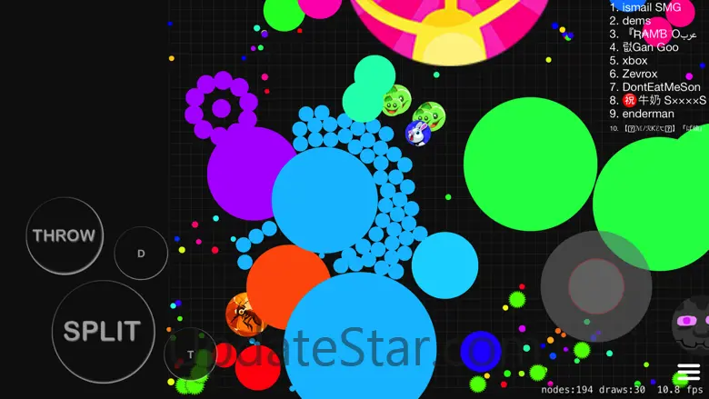 Blob io - Throw & split cells 2.5.9