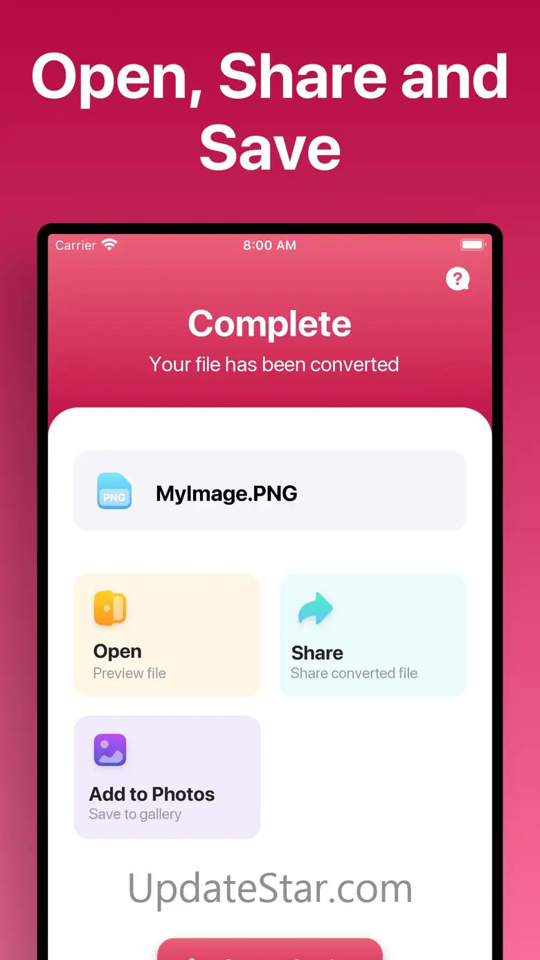 The Image Converter □ 12.8.0