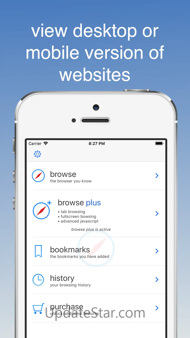 Desktop Browser 9.40