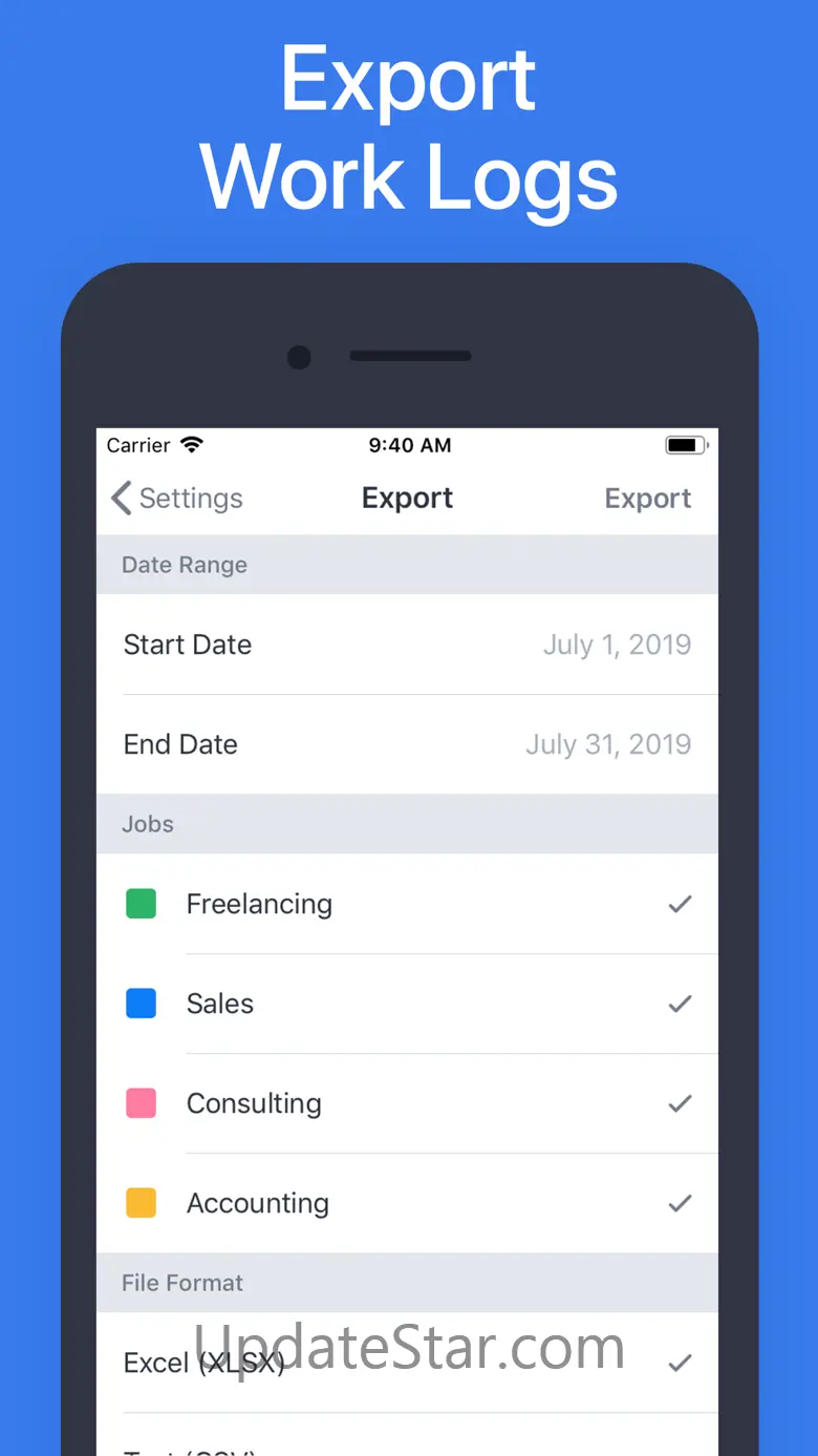 Hours - Tracker & Time Clock 2.2