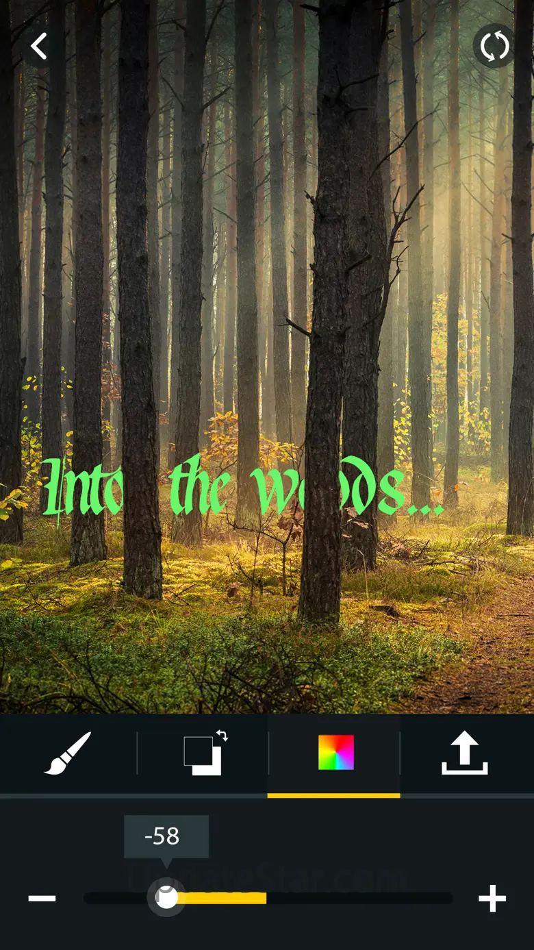 Write Behind Text On Photo.s 3.6.2