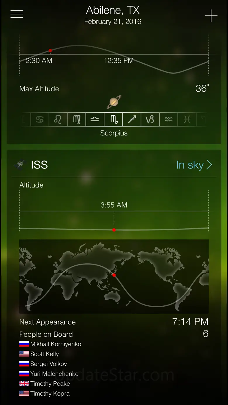 Sky Live: Heavens Above Viewer 1.2.4
