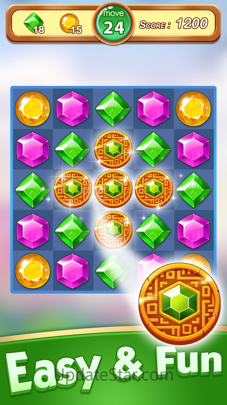Jewels & Gems - Match 3 Games 2.5