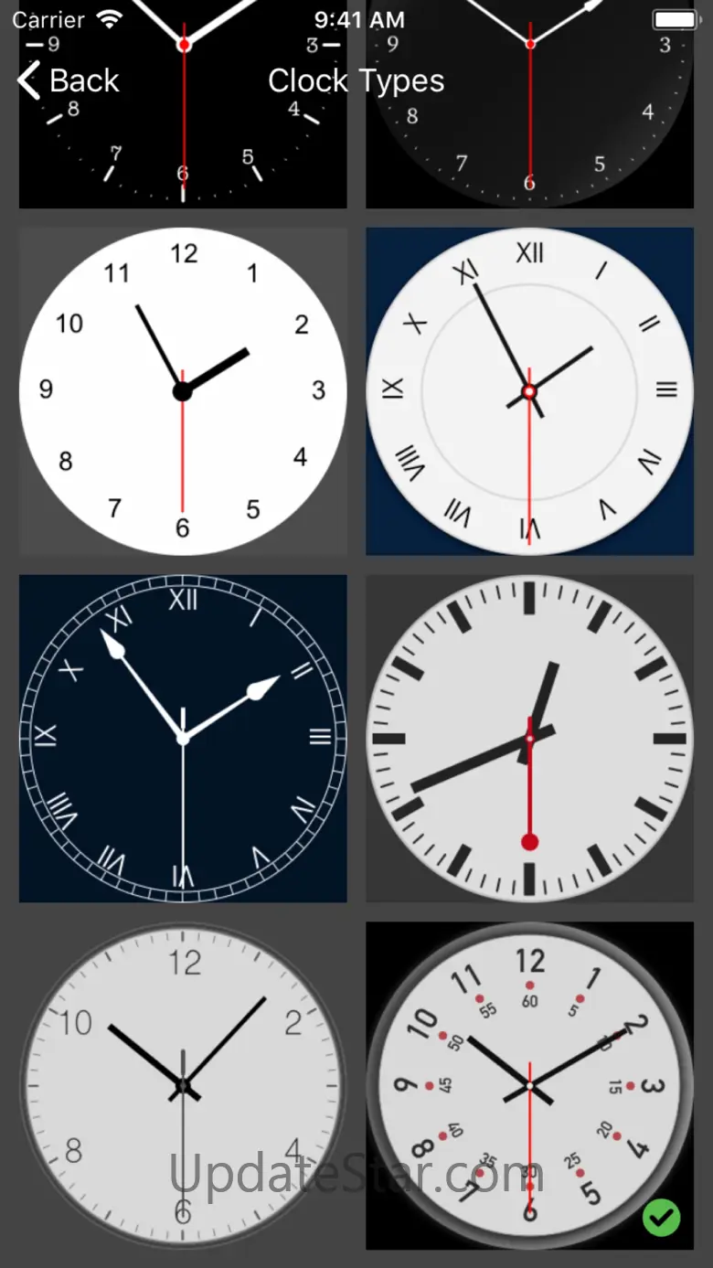 Clock Face - desktop alarm 3.2