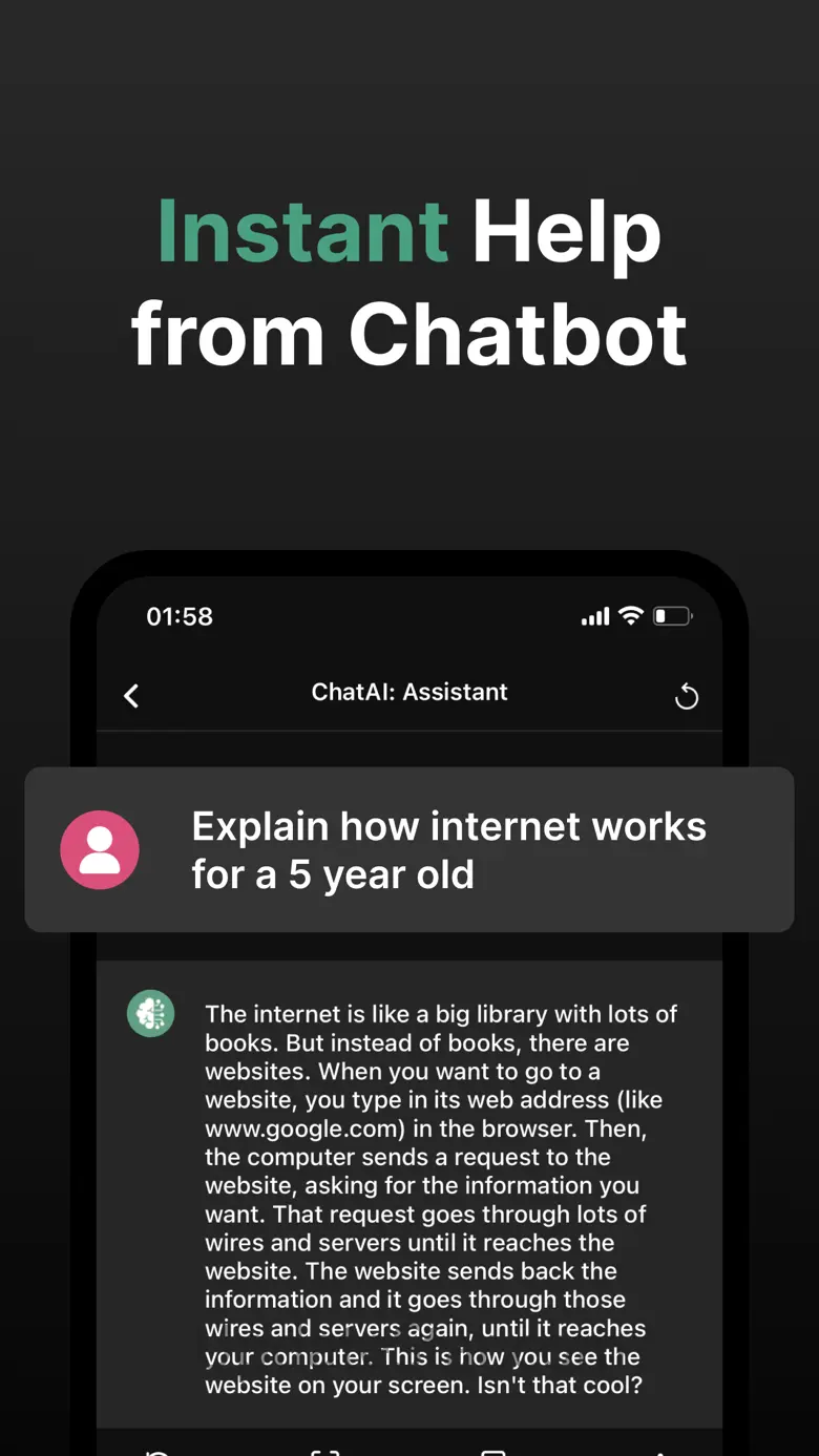 Chat AI: Ask Chatbot Assistant 4.1