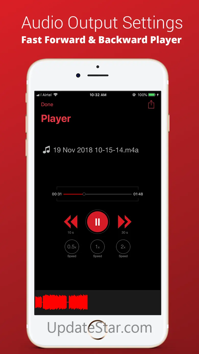 Recorder Plus : Voice Recorder 10.12