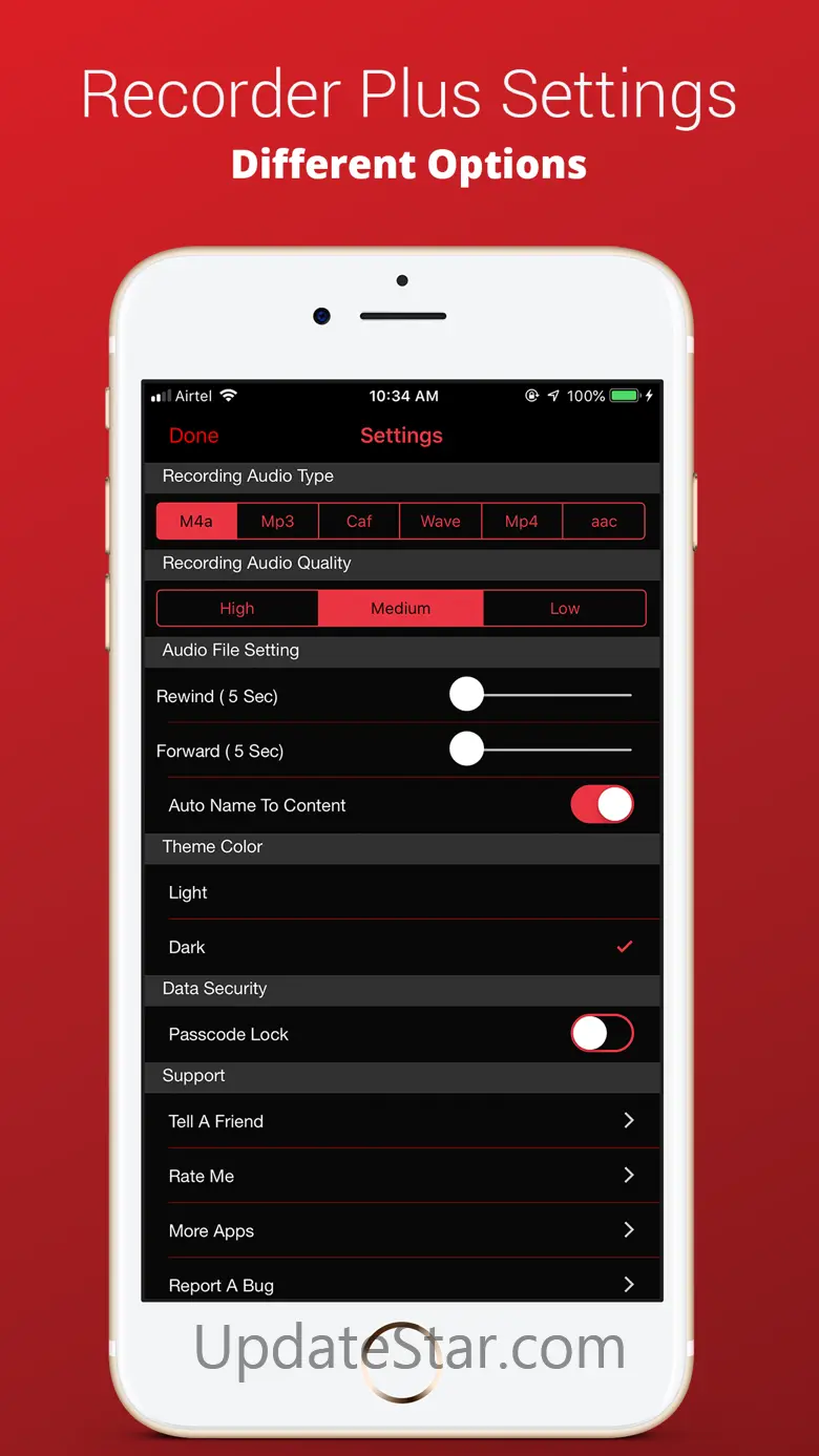 Recorder Plus : Voice Recorder 10.12
