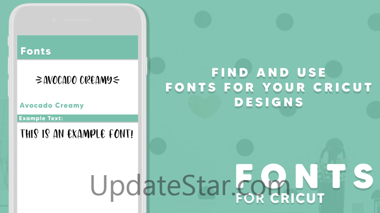 Fonts for Cricut 2.6