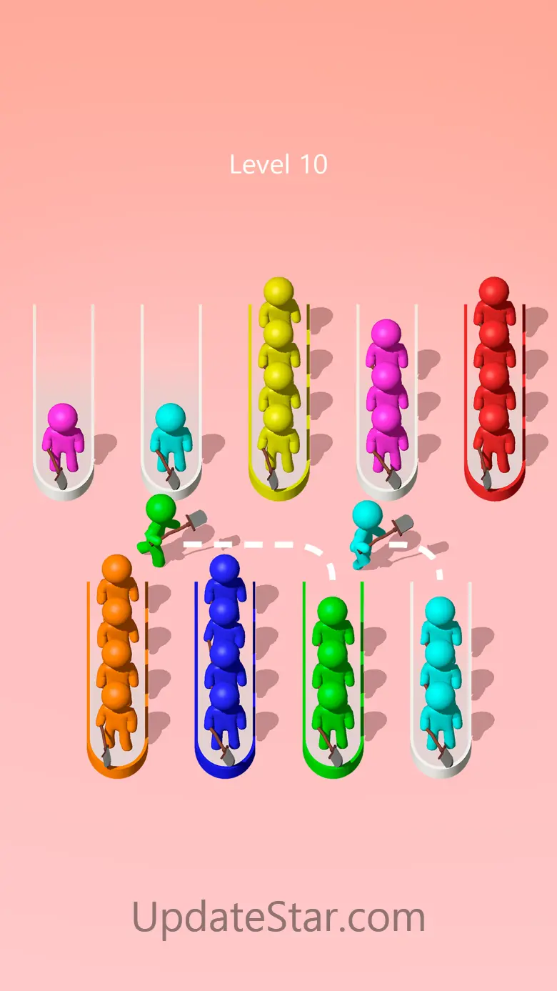 Crowd Sort: Color Sorting Game 1.5.4