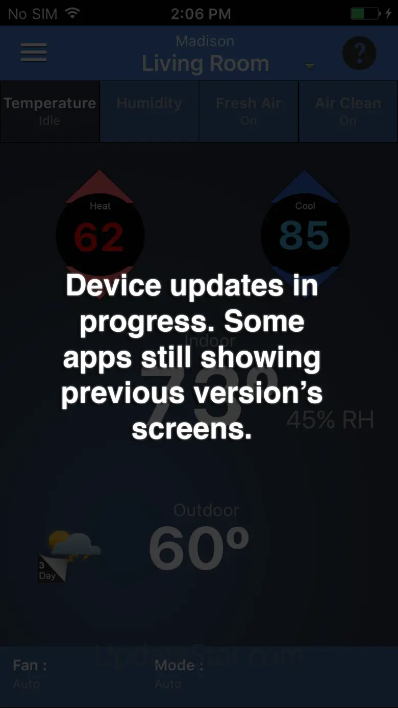 AprilAire Wi-Fi Thermostat App 2.11.80