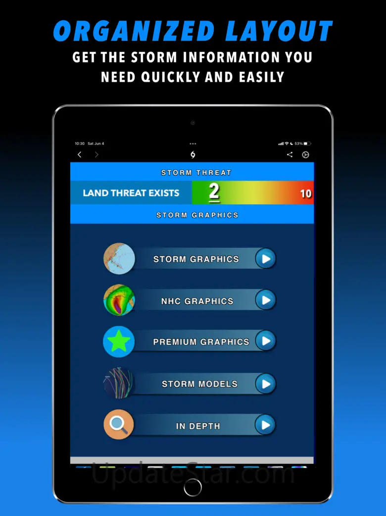 Hurricane Tracker For iPad 5.1