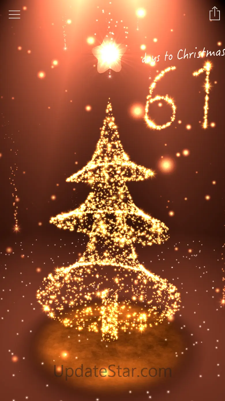 Christmas Countdown 3D scene 4.6.3