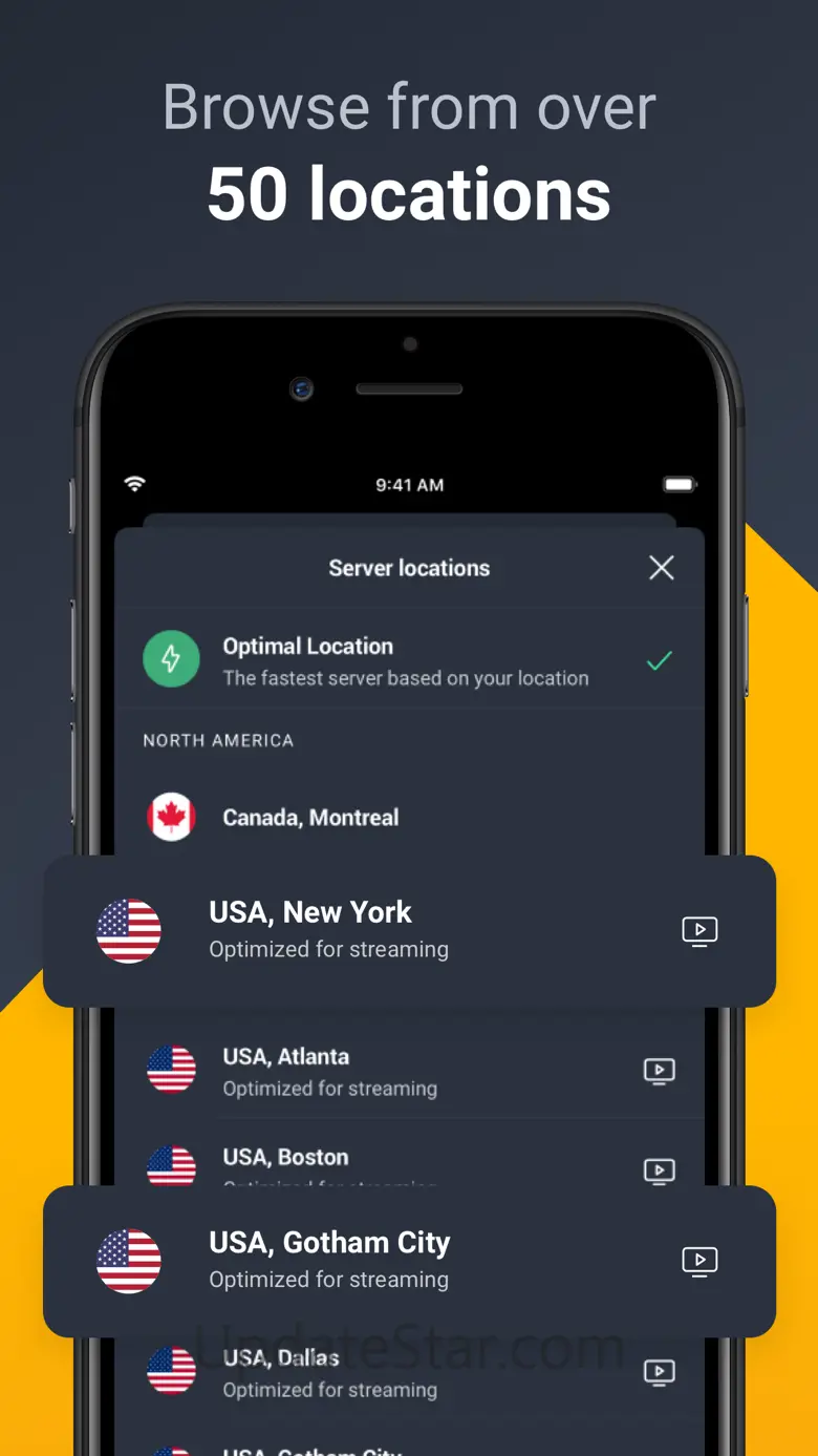 AVG Secure VPN & Proxy server 2.5.1