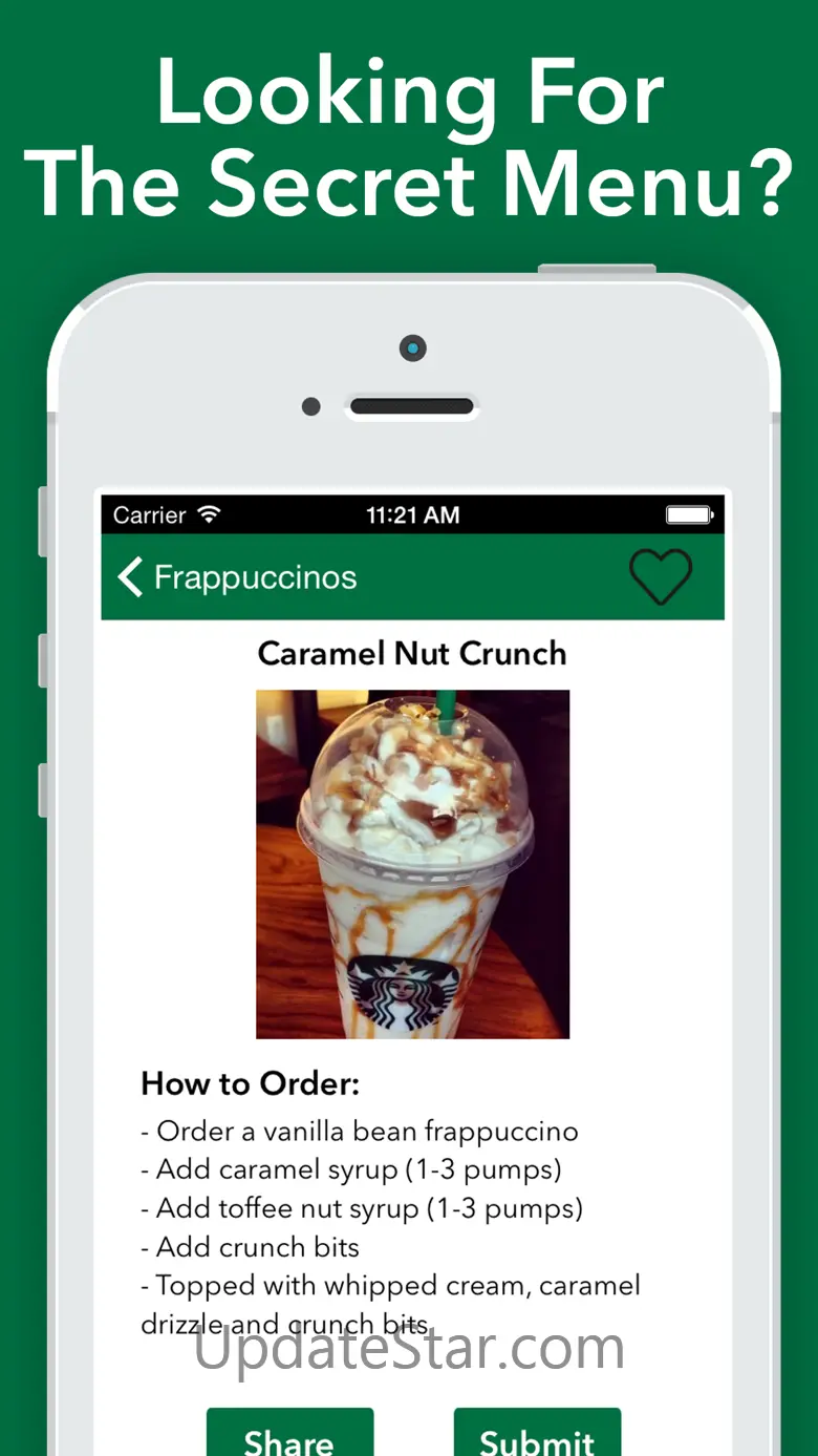 Secret Menu for Starbucks! 1.4.5