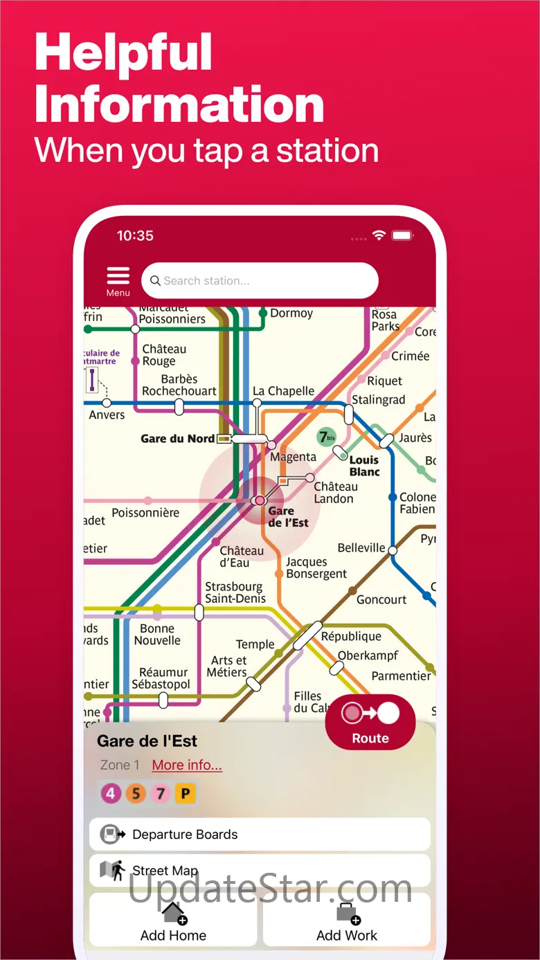 Paris Metro Map and Routes 3.0.7