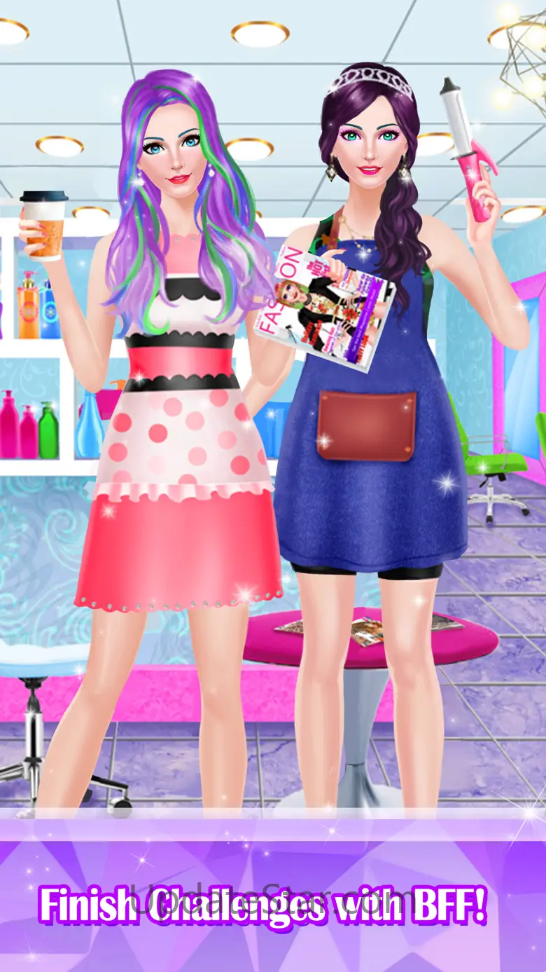Hair Styles Fashion Girl Salon 1.4