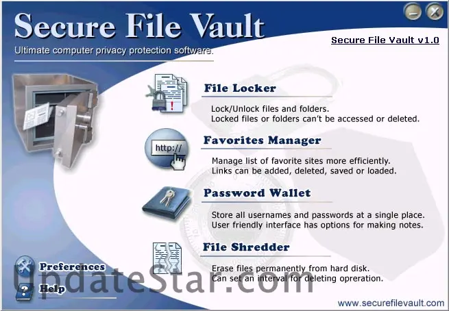 Secure File Vault 1.0