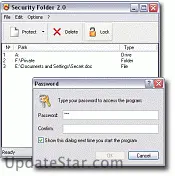 Secure Folders XP 3.0