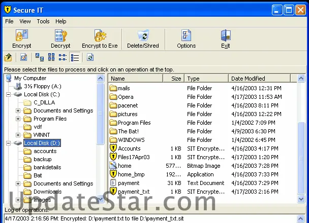 SecureIT Encryption Software 12.2