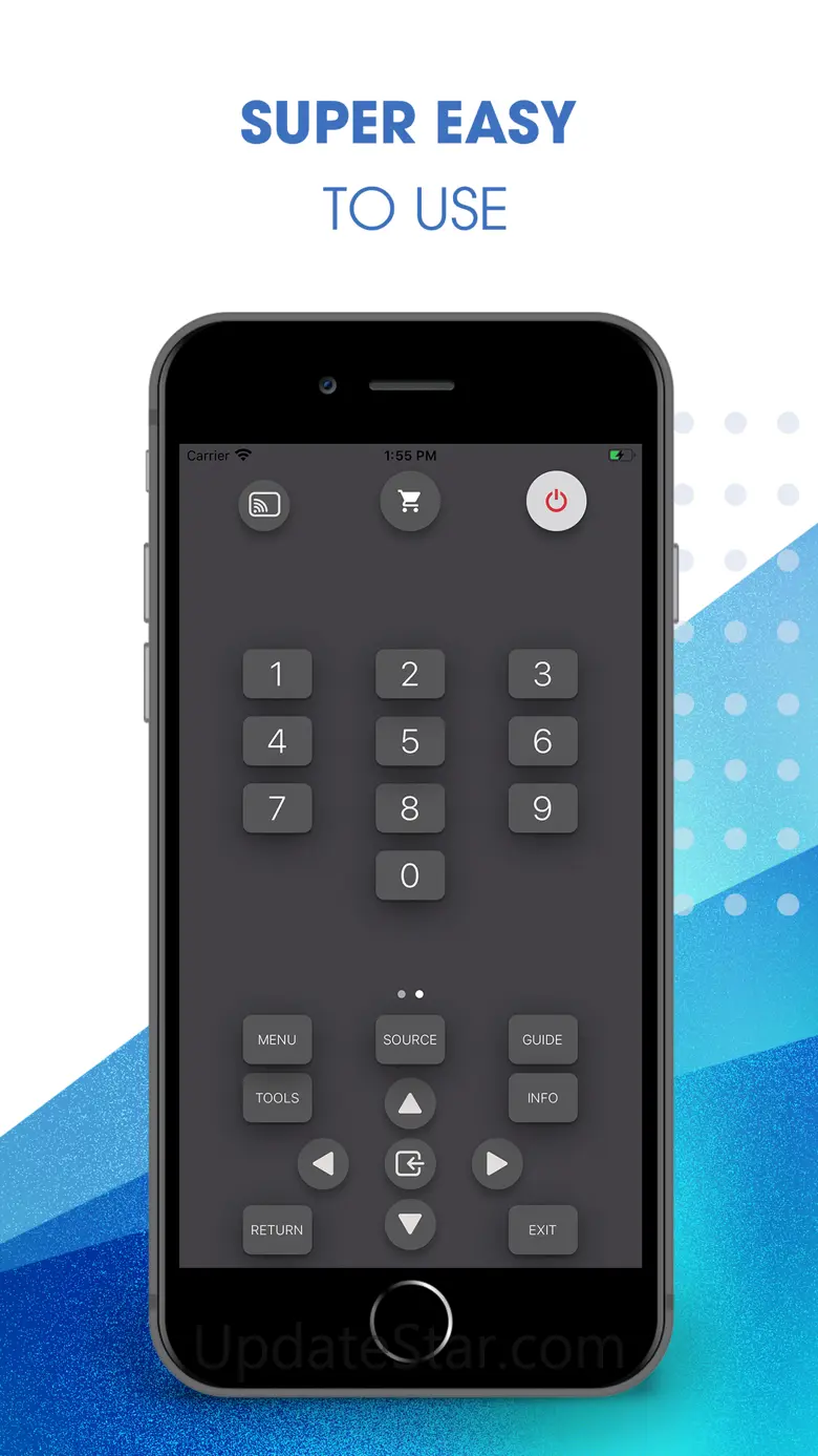 Remote for Samsung TV. 1.2