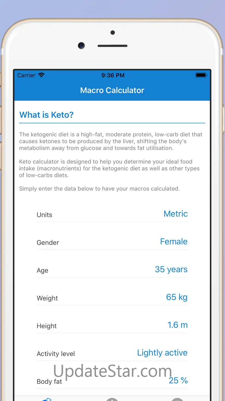 Keto Calculator - Keto Buddy 2.2