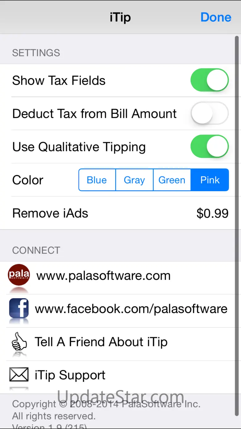 iTip Calc by PalaSoftware 1.16.1