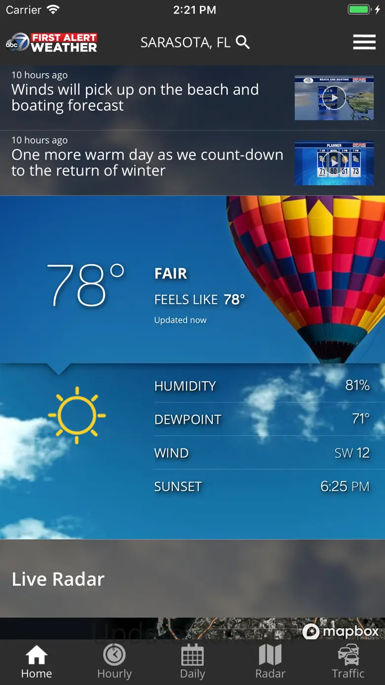 ABC7 WWSB First Alert Weather 5.15.403