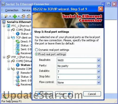 Serial to Ethernet Connector 4.1