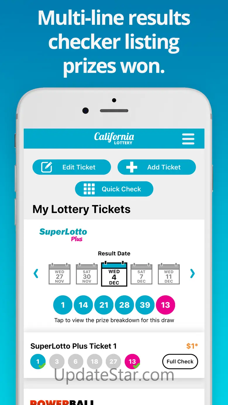 California Lottery 3.2.3