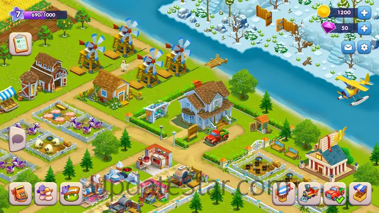 Golden Farm: Fun Farming Game 2.18.54