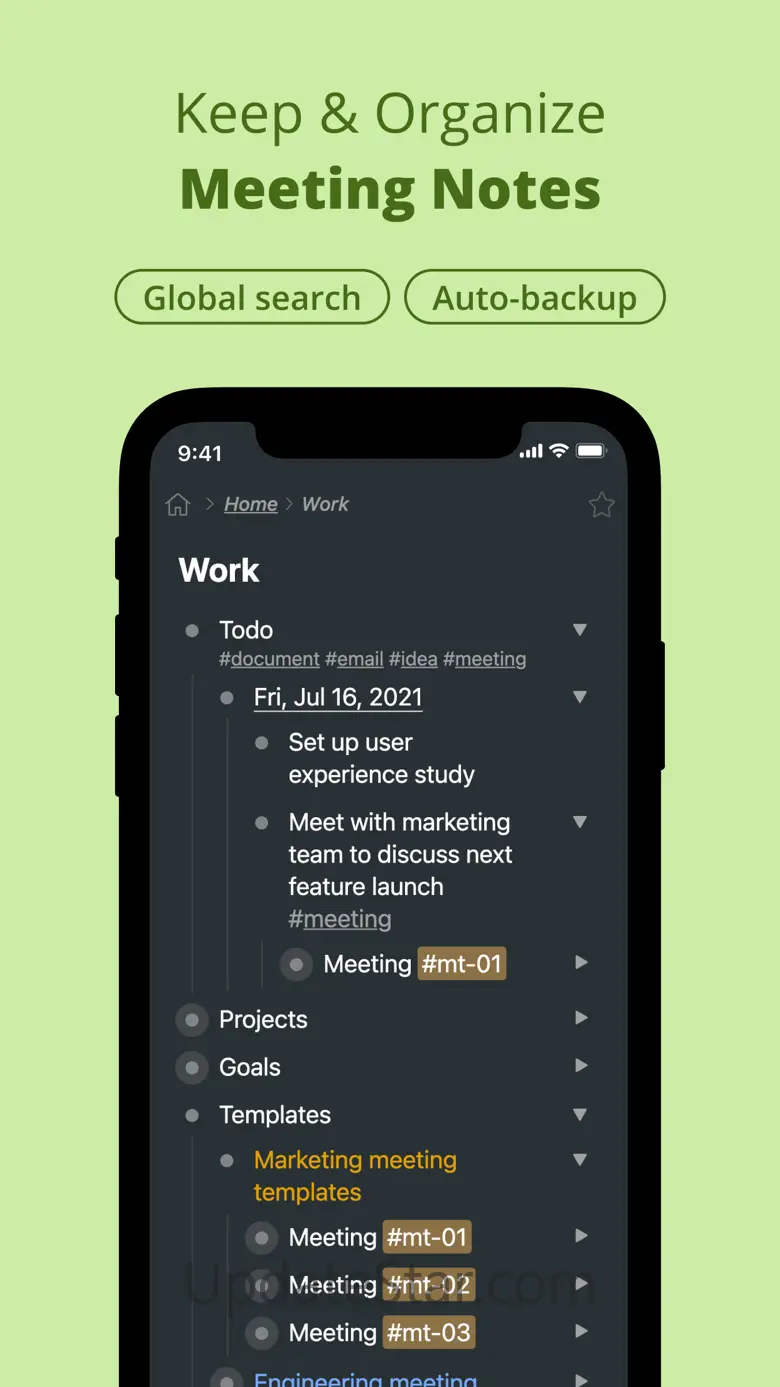 WorkFlowy: Note, List, Outline 4.0.2404301217