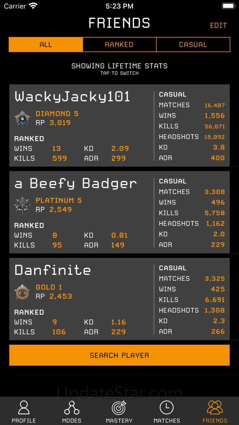 Stats Tracker for PUBG 6.7