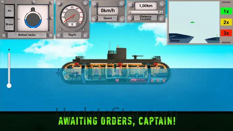 Nuclear Submarine inc Arcade 12