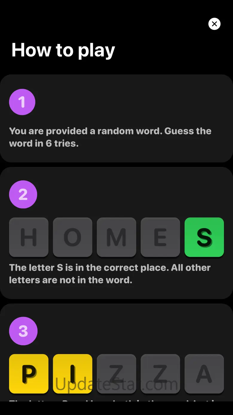 Wordi - a word guessing game 1.80