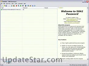 SHA-1 Password 1.0.292
