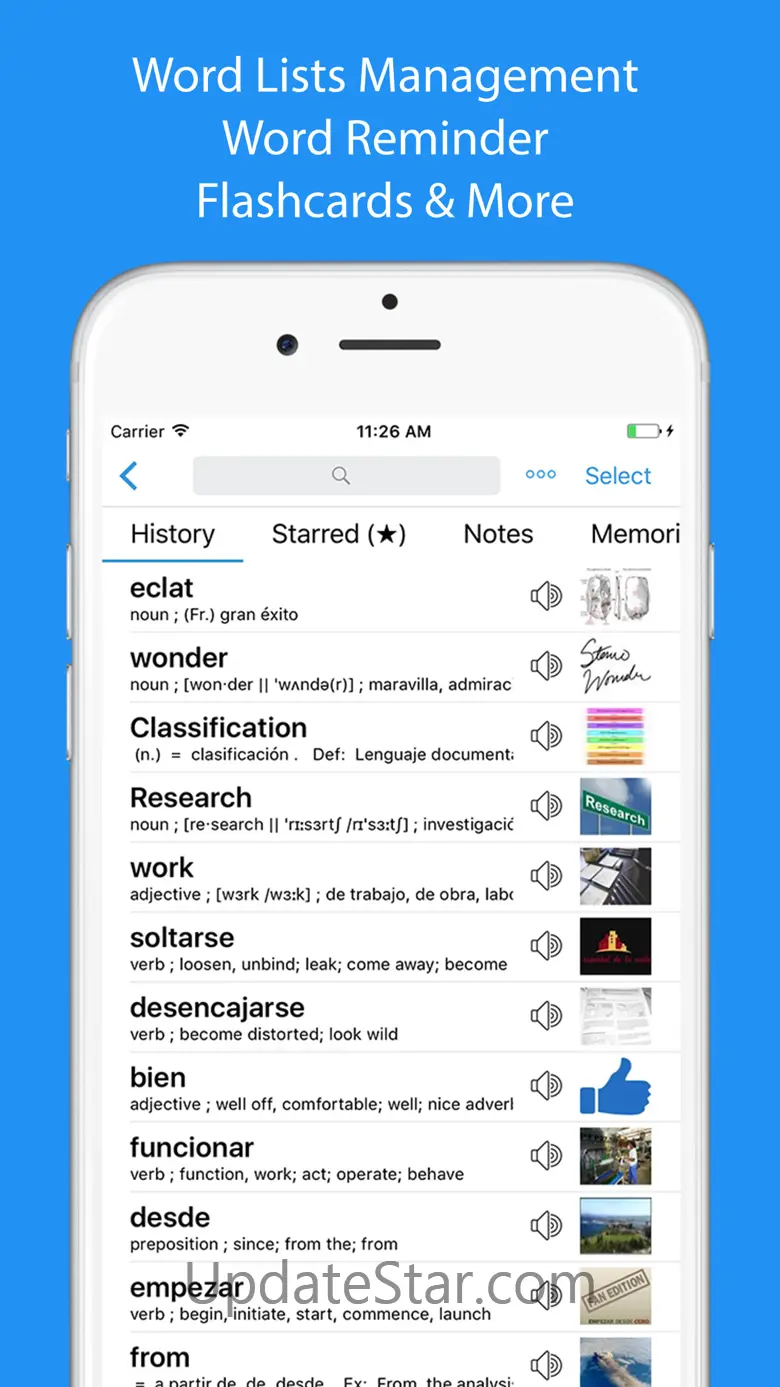 Spanish Dictionary - Dict Box 12.13.72
