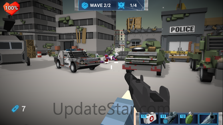 The walking zombie: Dead city