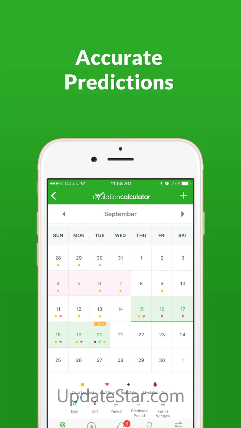 Ovulation Calculator Fertile Tracker & Calendar OC 1.5.1