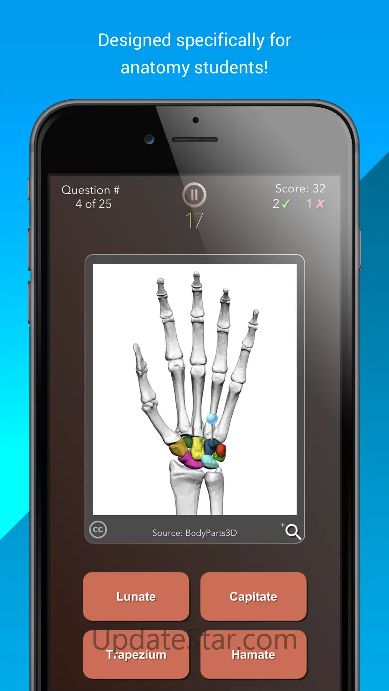 Anatomist – Anatomy Quiz Game 2.50