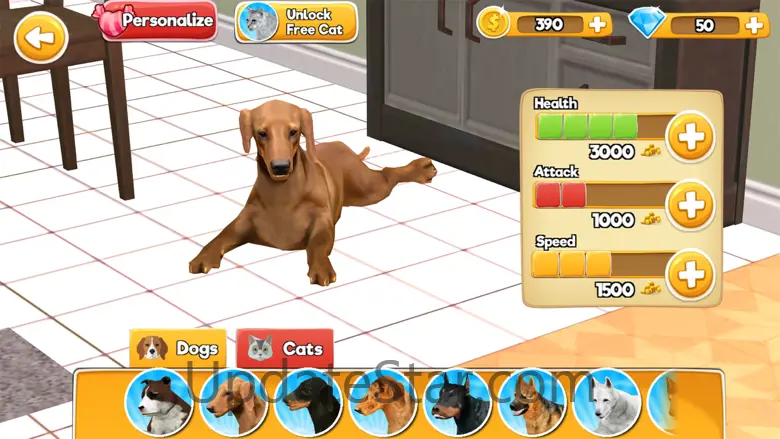 Cat & Dog Online: Multiplayer Kitten & Puppy Sim 2