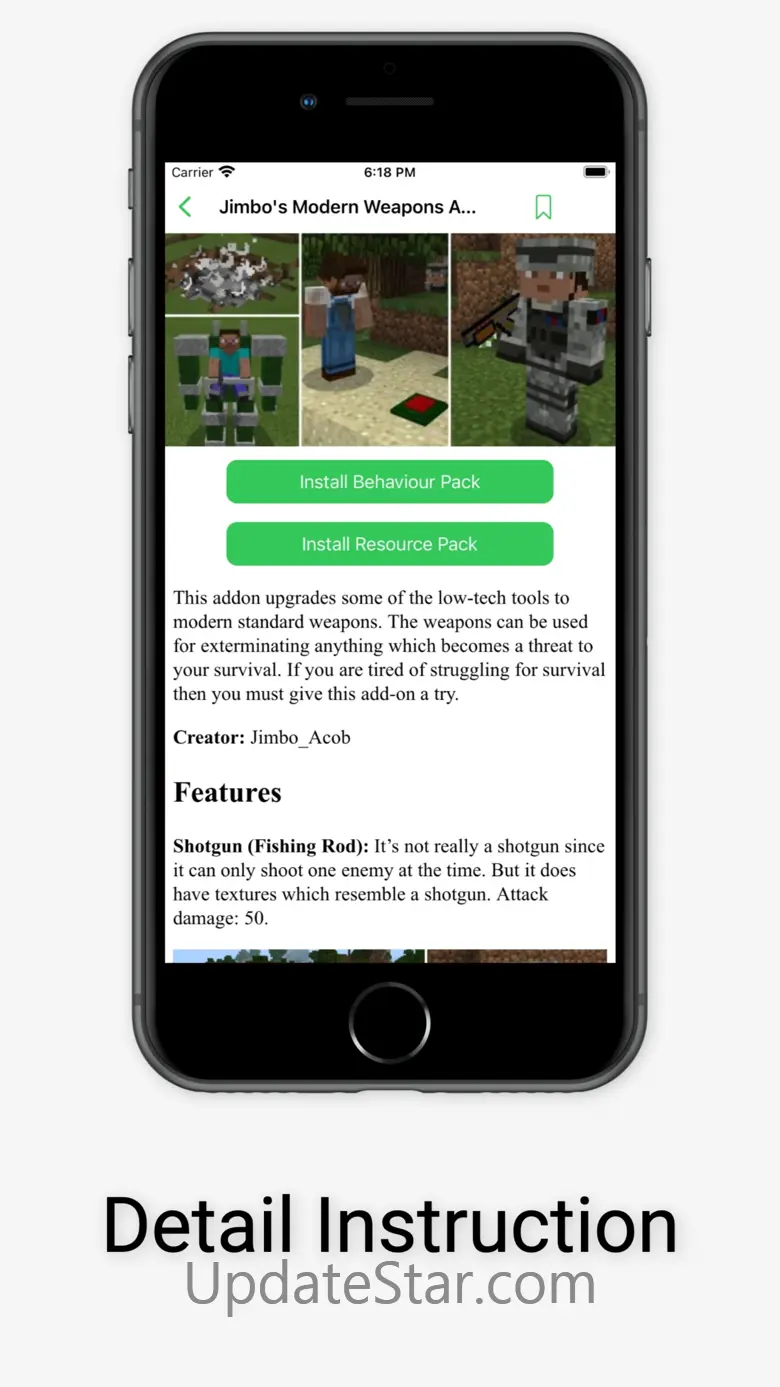 Mods for Minecraft PE !! 1.2