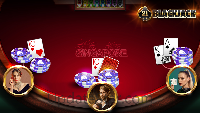 Blackjack 21: Live Casino game 5.95