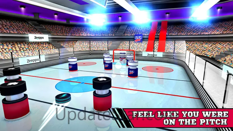 Pin Hockey - Ice Arena - Glow like a superstar air master 1.2