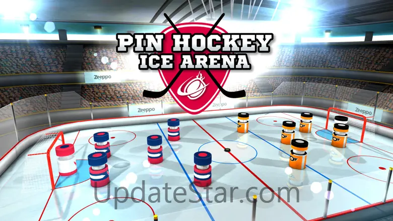 Pin Hockey - Ice Arena - Glow like a superstar air master 1.2