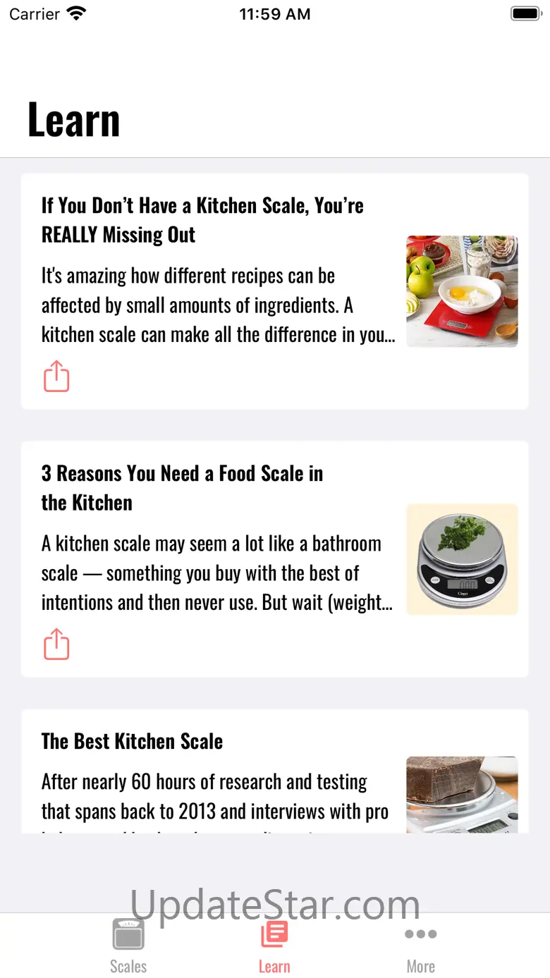 iScale: Kitchen Scale 1.7.2