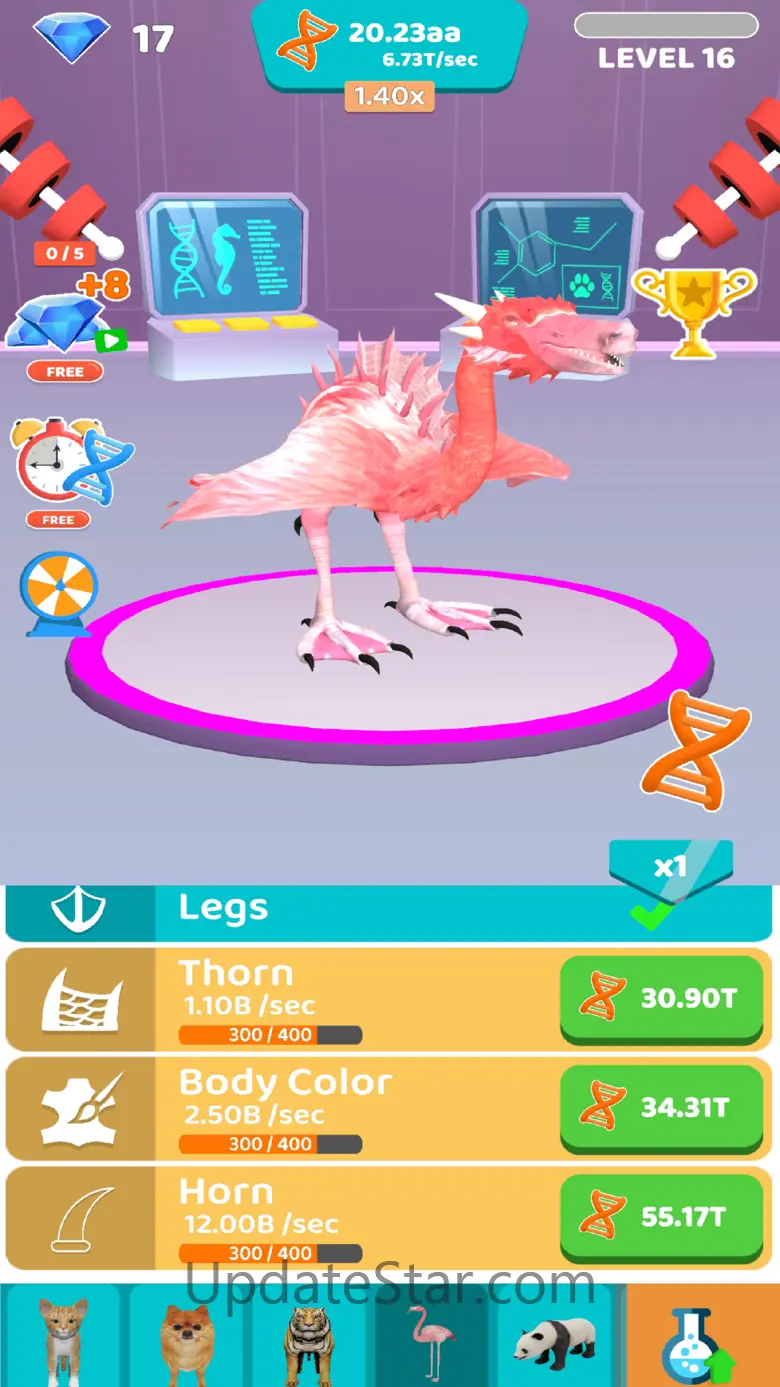 Idle Animal Evolution 2.0