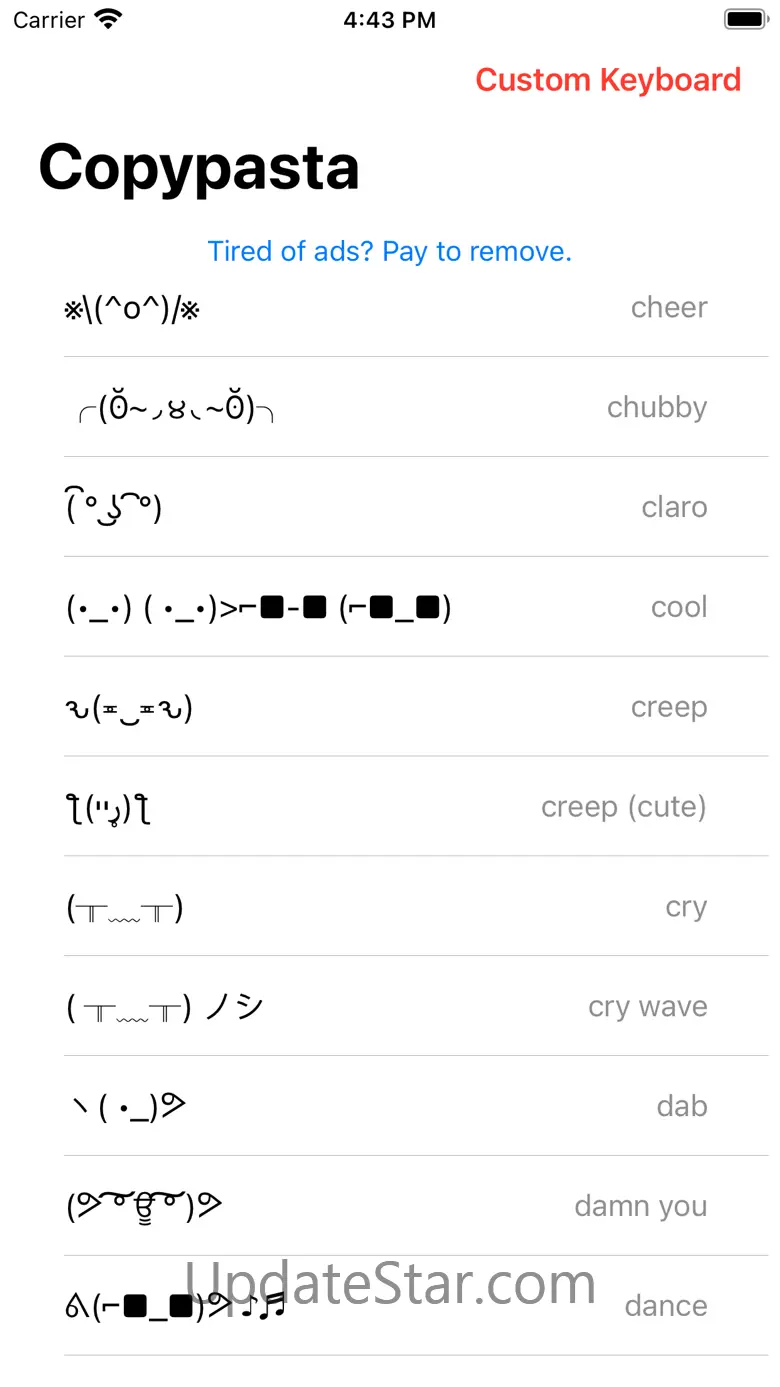 Copypasta Keyboard 1.4.9