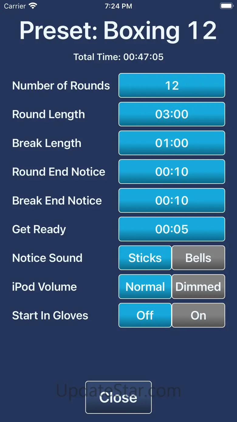 Boxing iTimer Lite 7.6.6